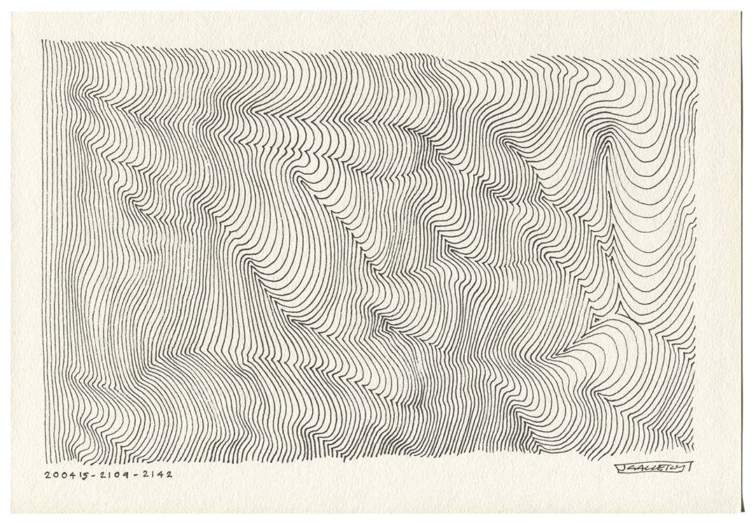 April 2020 - Ink drawings on A4 paper (Digital Downloads)