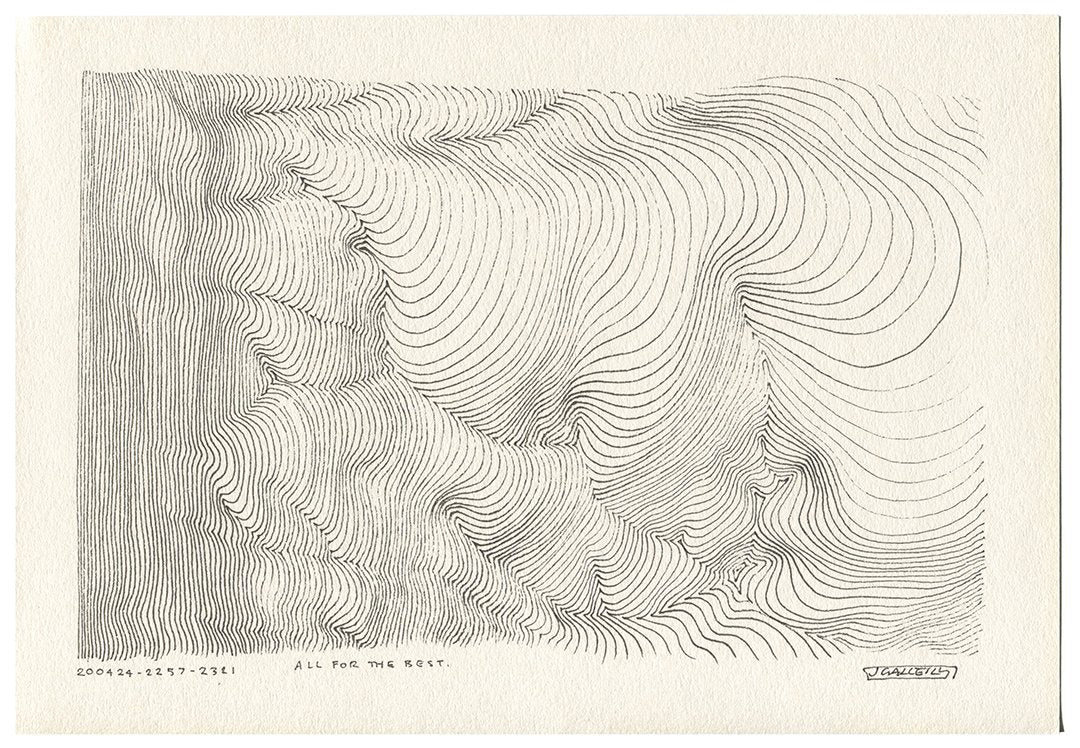 April 2020 - Ink drawings on A4 paper (Digital Downloads)