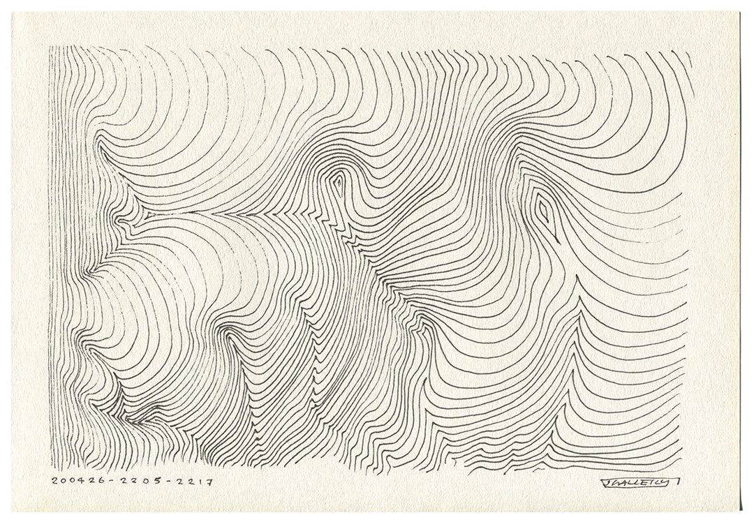 April 2020 - Ink drawings on A4 paper (Digital Downloads)