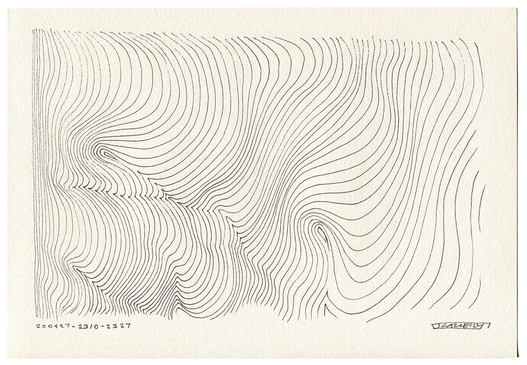 April 2020 - Ink drawings on A4 paper (Digital Downloads)
