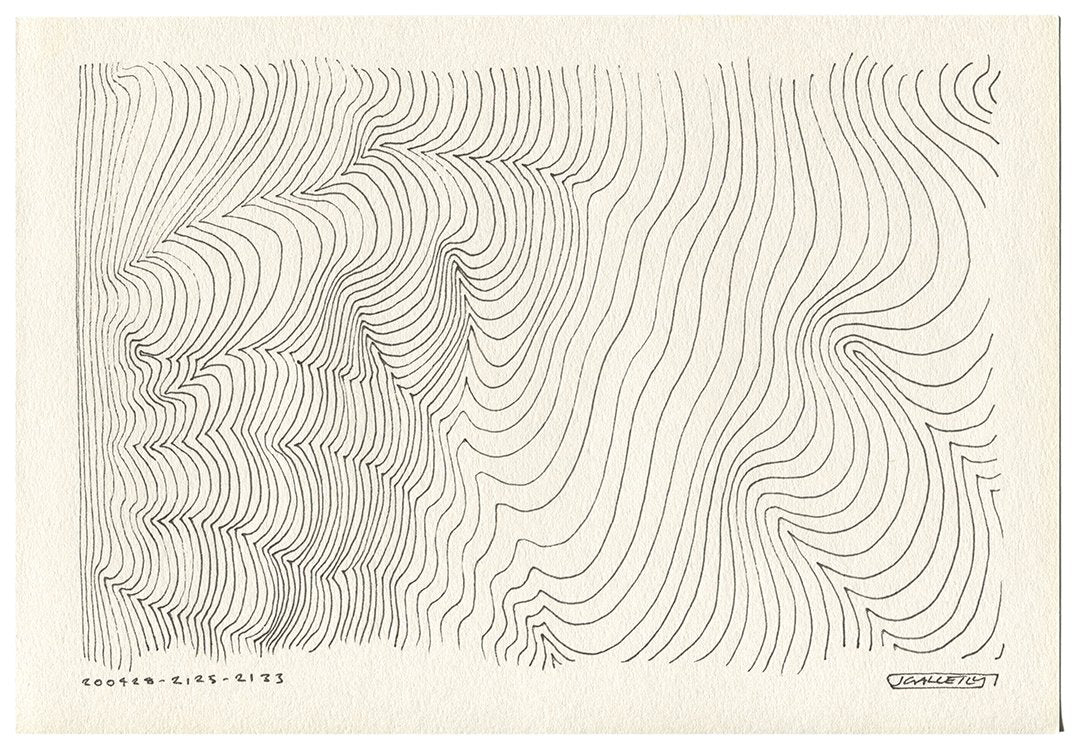 April 2020 - Ink drawings on A4 paper (Digital Downloads)