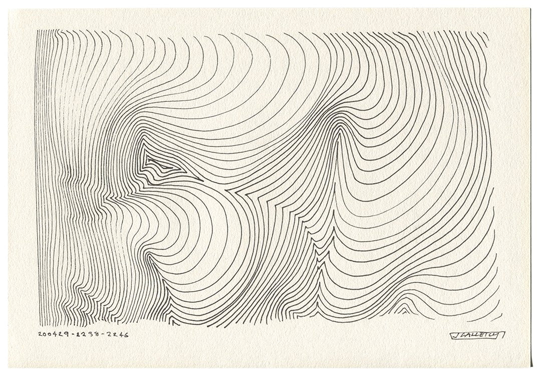 April 2020 - Ink drawings on A4 paper (Digital Downloads)