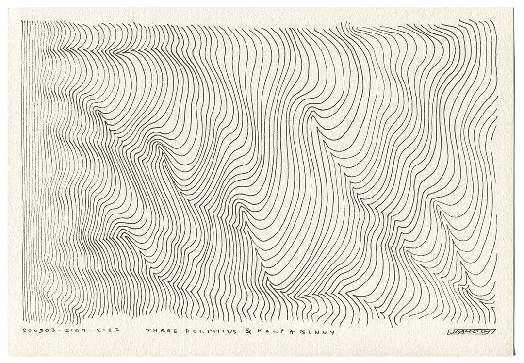 May 2020 - Ink drawings on A4 paper (Digital Downloads)
