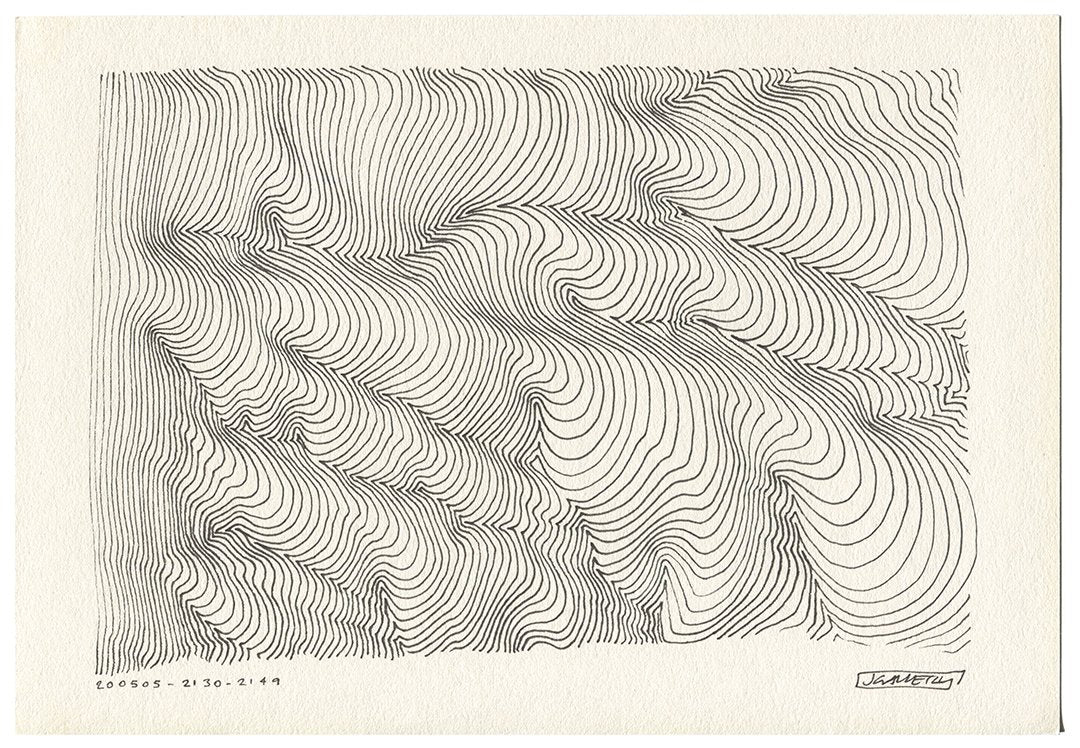 May 2020 - Ink drawings on A4 paper (Digital Downloads)