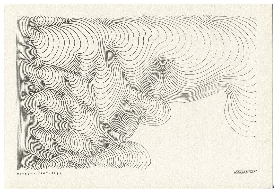 May 2020 - Ink drawings on A4 paper (Digital Downloads)