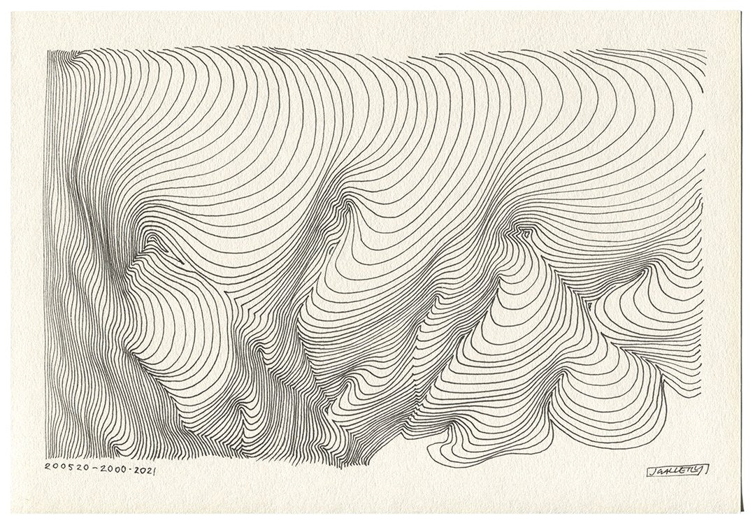 May 2020 - Ink drawings on A4 paper (Digital Downloads)
