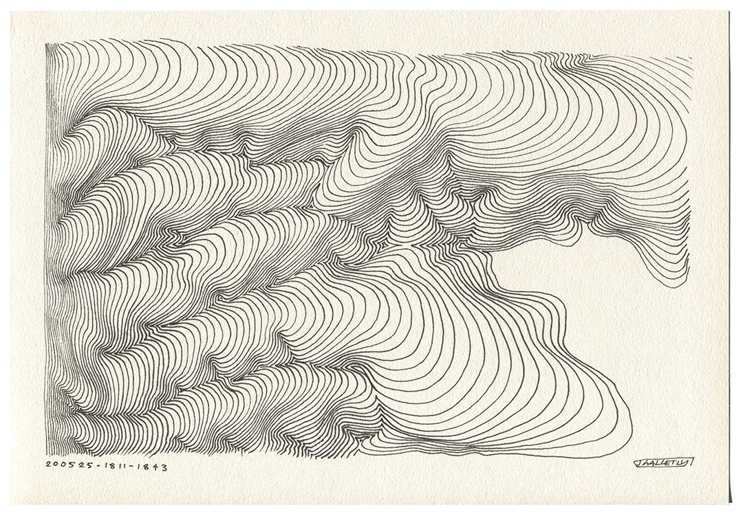 May 2020 - Ink drawings on A4 paper (Digital Downloads)