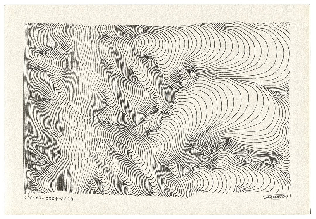 May 2020 - Ink drawings on A4 paper (Digital Downloads)