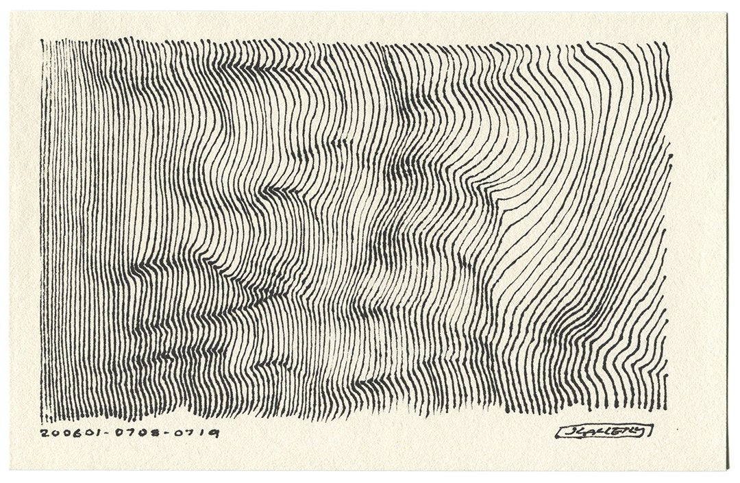 June 2020 - Ink drawings on A5 paper (Digital Downloads)