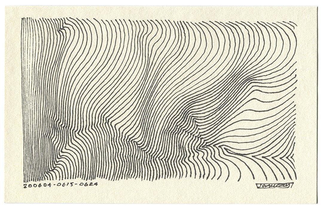 June 2020 - Ink drawings on A5 paper (Digital Downloads)