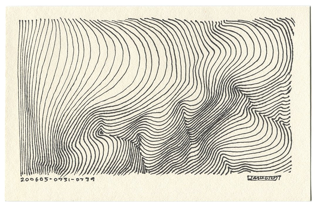 June 2020 - Ink drawings on A5 paper (Digital Downloads)