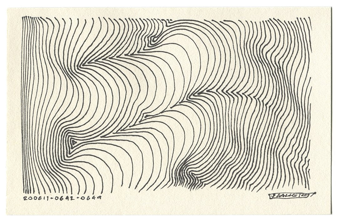 June 2020 - Ink drawings on A5 paper (Digital Downloads)
