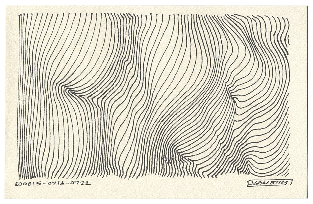 June 2020 - Ink drawings on A5 paper (Digital Downloads)