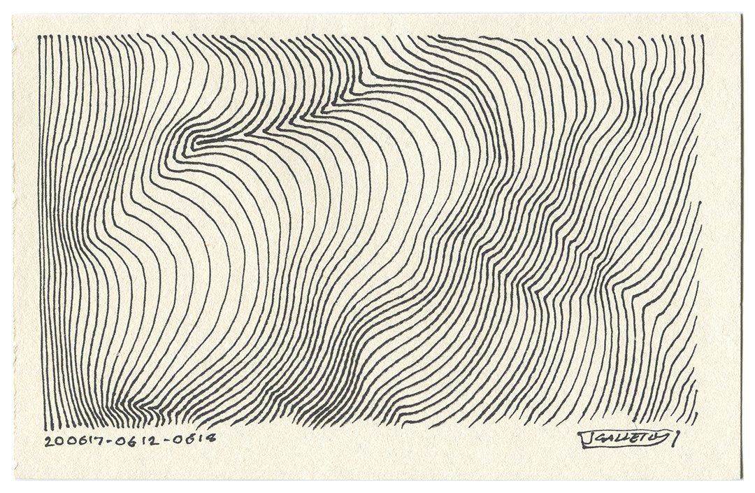 June 2020 - Ink drawings on A5 paper (Digital Downloads)