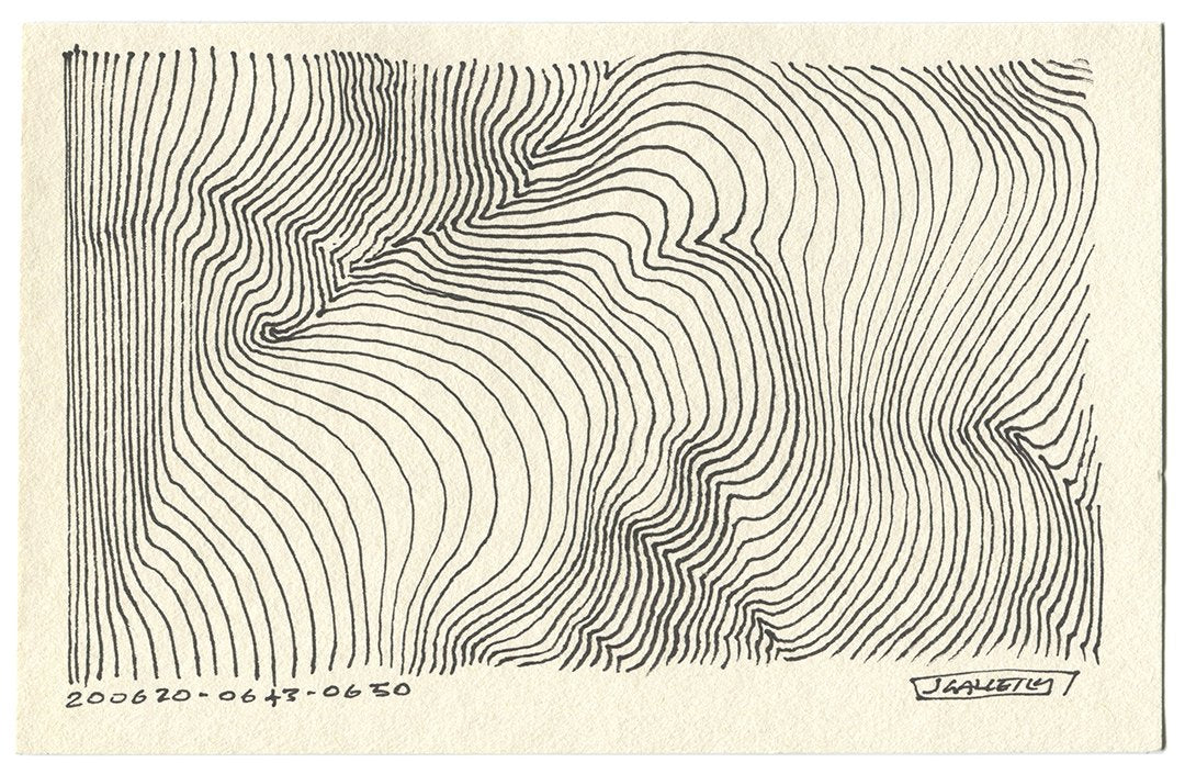 June 2020 - Ink drawings on A5 paper (Digital Downloads)