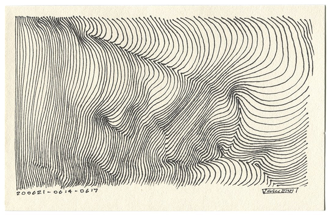 June 2020 - Ink drawings on A5 paper (Digital Downloads)