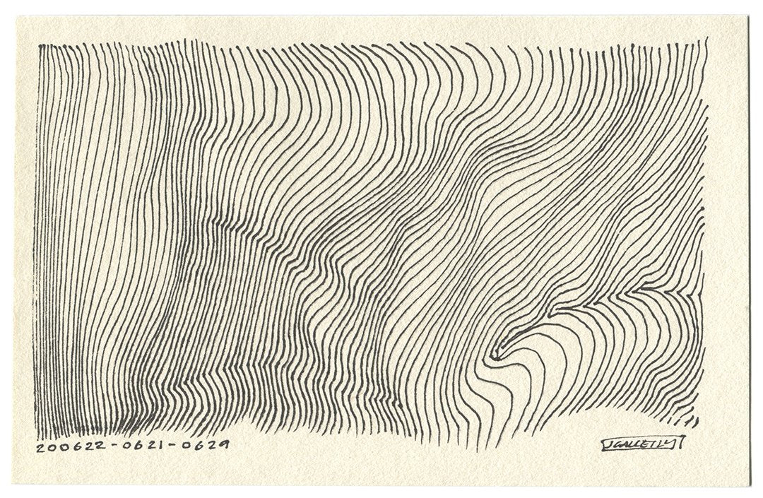 June 2020 - Ink drawings on A5 paper (Digital Downloads)