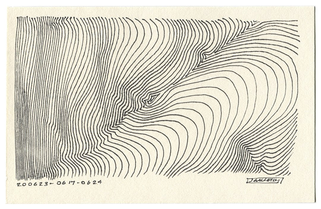 June 2020 - Ink drawings on A5 paper (Digital Downloads)
