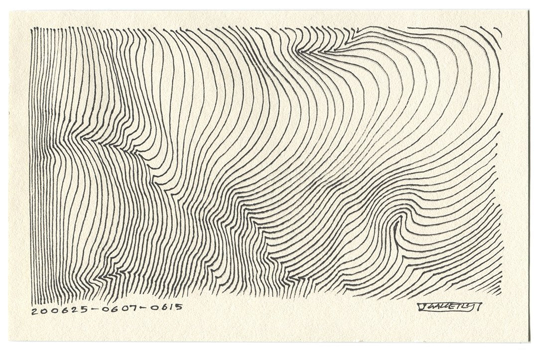 June 2020 - Ink drawings on A5 paper (Digital Downloads)