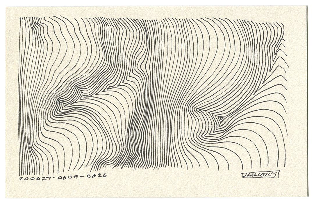 June 2020 - Ink drawings on A5 paper (Digital Downloads)