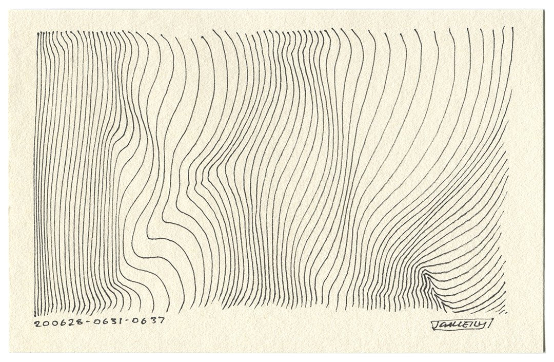 June 2020 - Ink drawings on A5 paper (Digital Downloads)