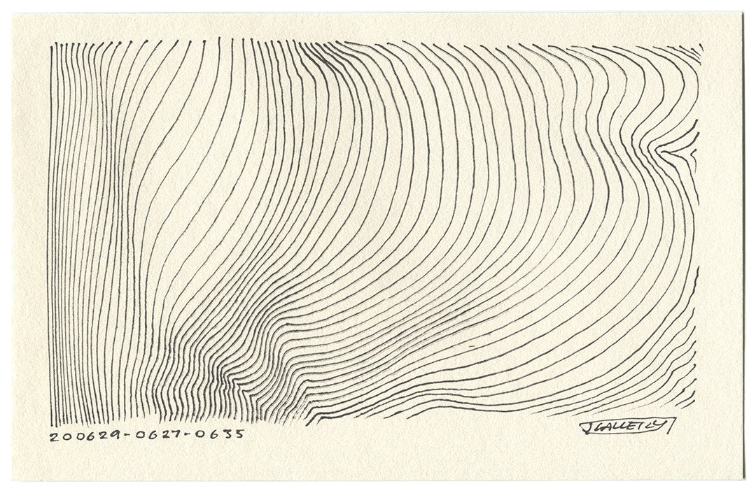June 2020 - Ink drawings on A5 paper (Digital Downloads)