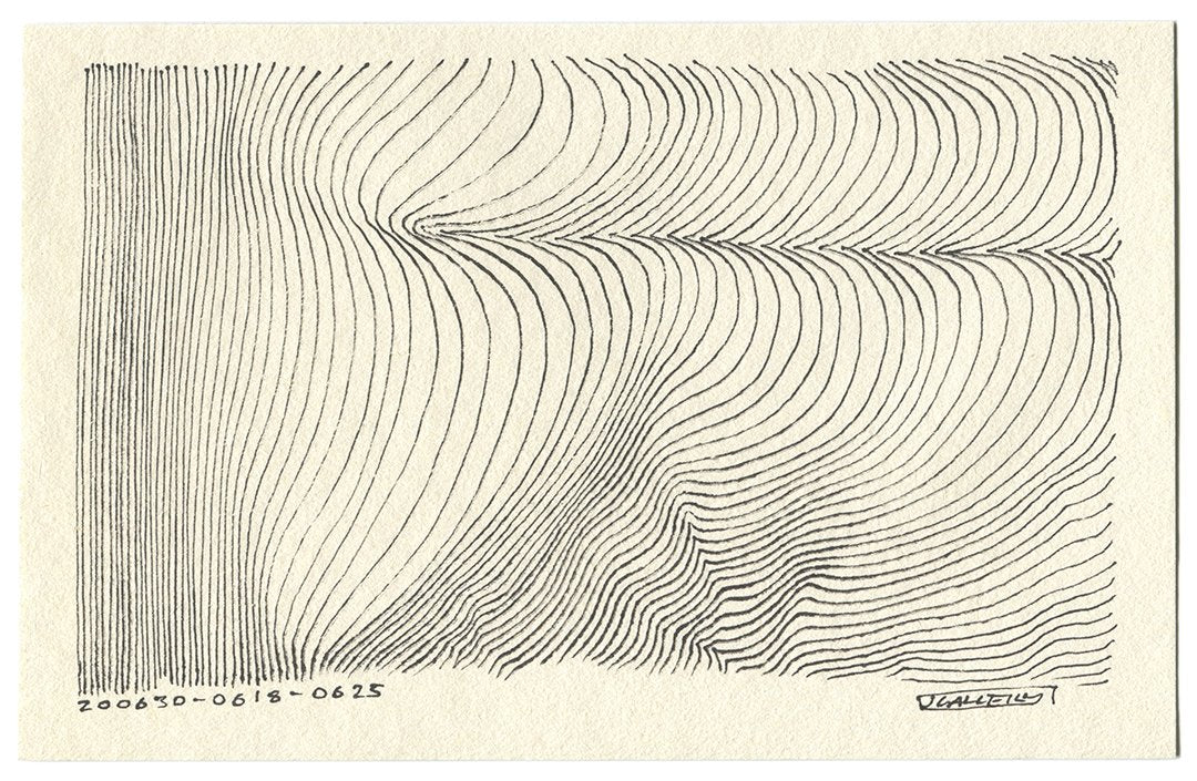 June 2020 - Ink drawings on A5 paper (Digital Downloads)