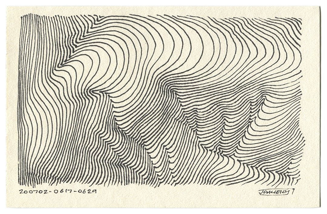 July 2020 - Ink drawings on A5 paper (Digital Downloads)