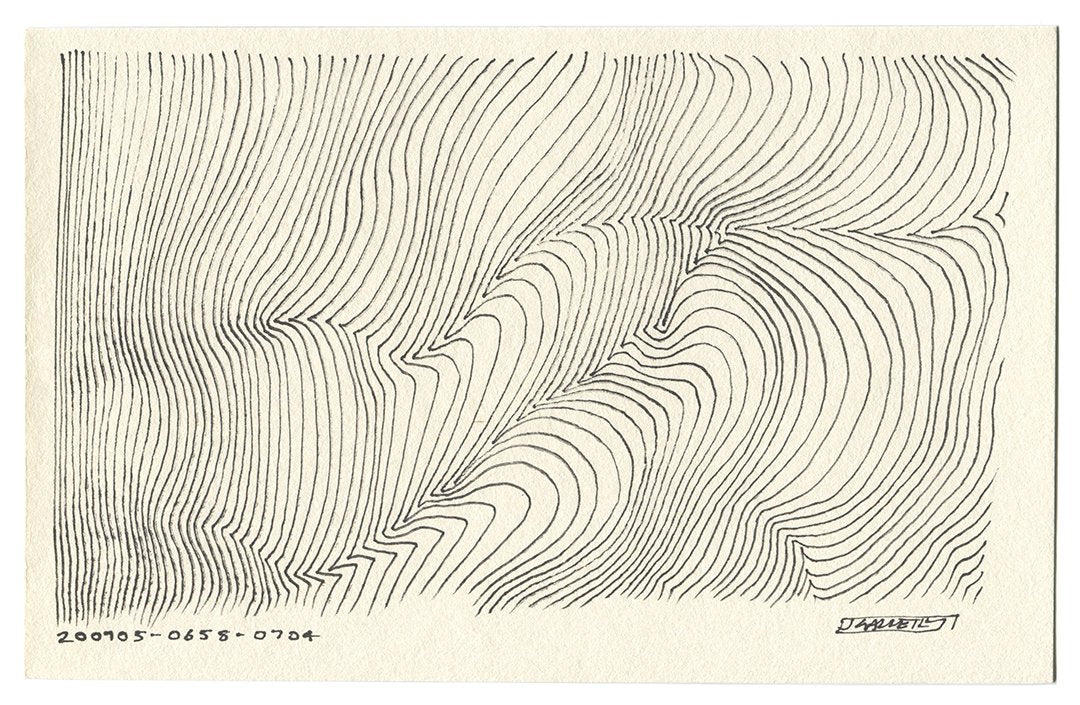 July 2020 - Ink drawings on A5 paper (Digital Downloads)