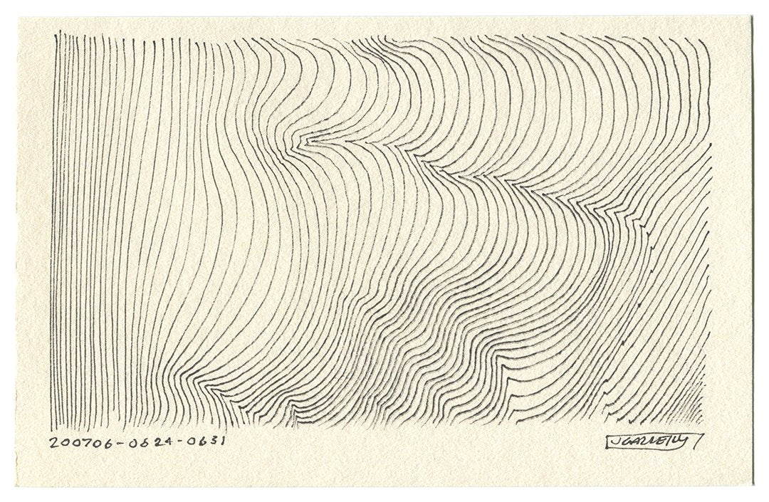July 2020 - Ink drawings on A5 paper (Digital Downloads)