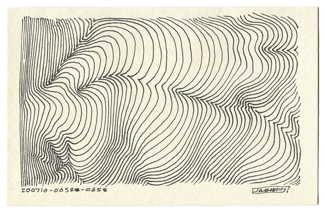 July 2020 - Ink drawings on A5 paper (Digital Downloads)