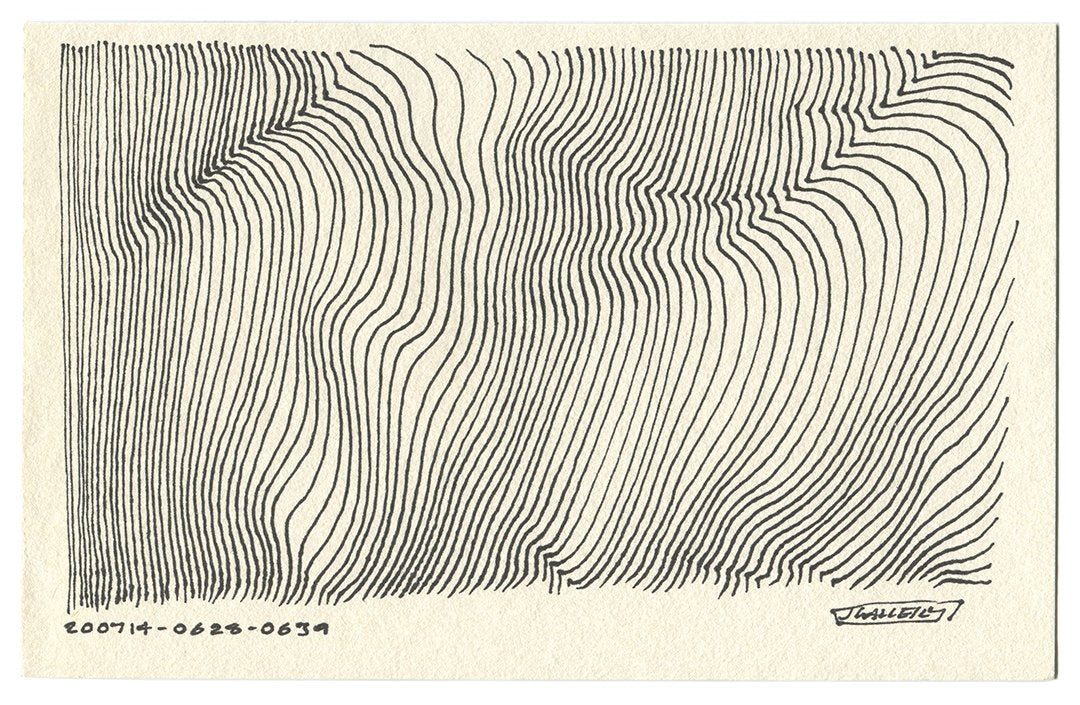 July 2020 - Ink drawings on A5 paper (Digital Downloads)