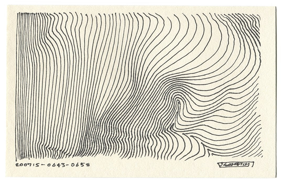 July 2020 - Ink drawings on A5 paper (Digital Downloads)
