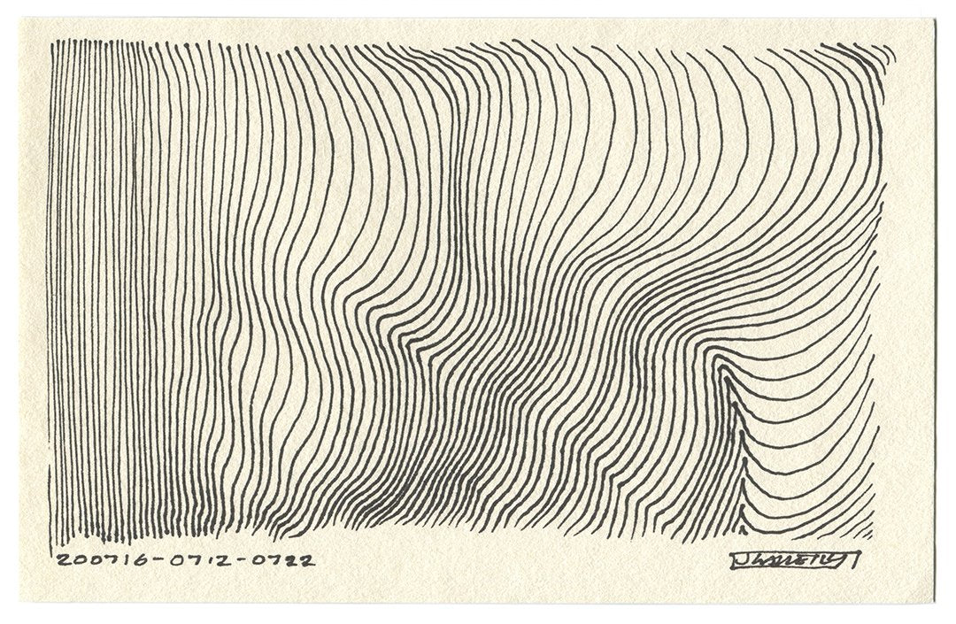July 2020 - Ink drawings on A5 paper (Digital Downloads)