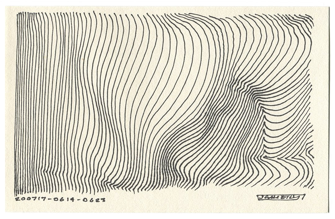 July 2020 - Ink drawings on A5 paper (Digital Downloads)