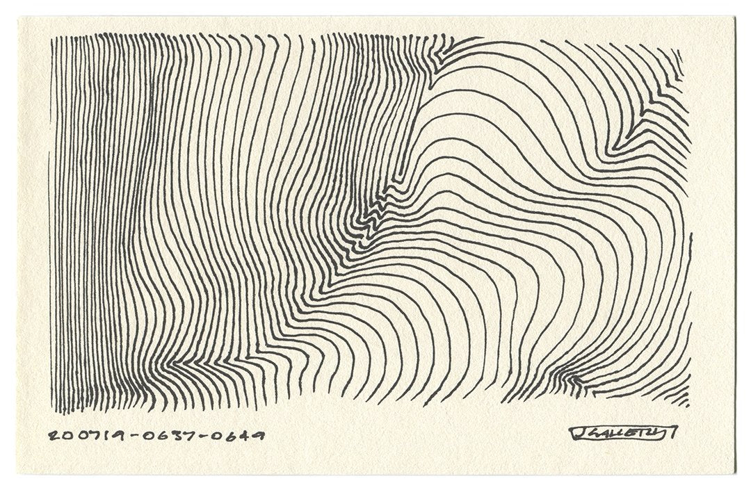 July 2020 - Ink drawings on A5 paper (Digital Downloads)