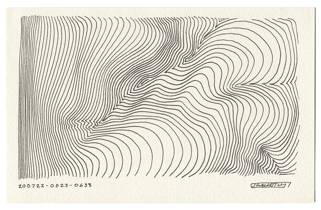 July 2020 - Ink drawings on A5 paper (Digital Downloads)