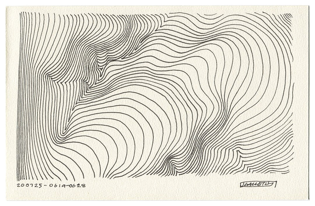 July 2020 - Ink drawings on A5 paper (Digital Downloads)