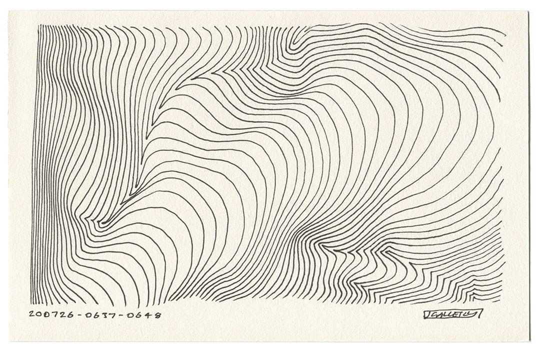 July 2020 - Ink drawings on A5 paper (Digital Downloads)