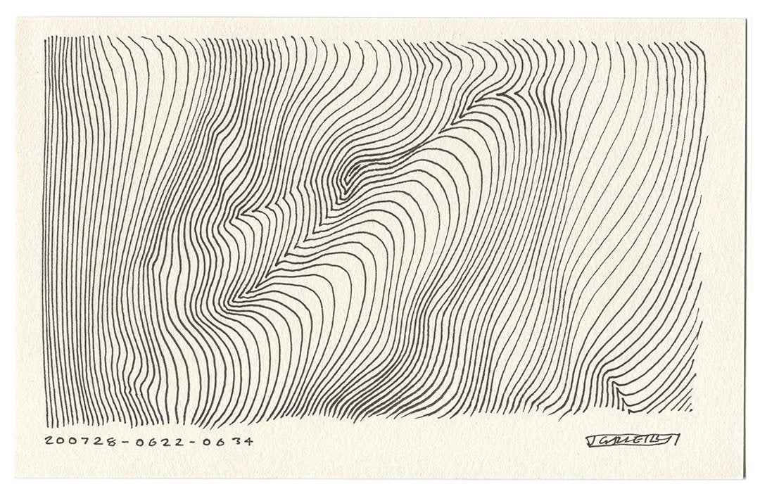 July 2020 - Ink drawings on A5 paper (Digital Downloads)