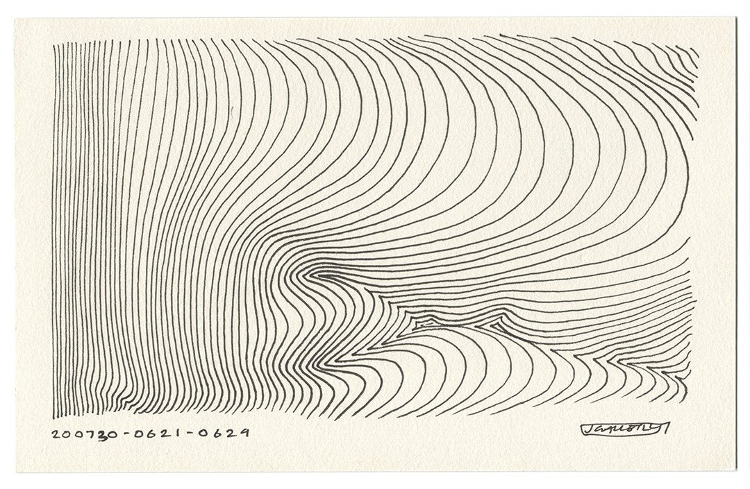July 2020 - Ink drawings on A5 paper (Digital Downloads)