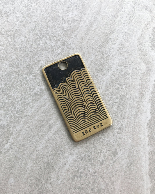 200802 - Hand Engraved Brass