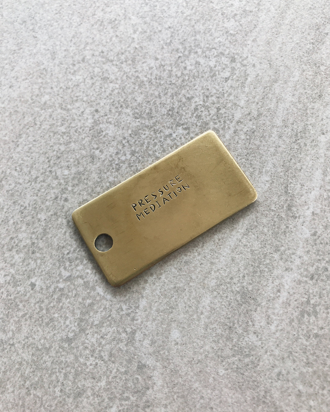 200802 - Hand Engraved Brass