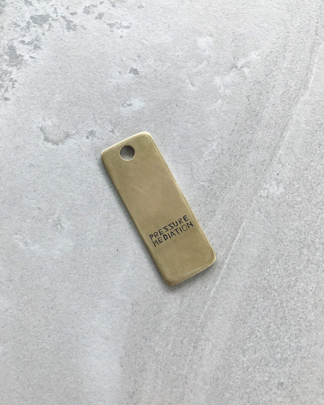200804 - Hand Engraved Brass
