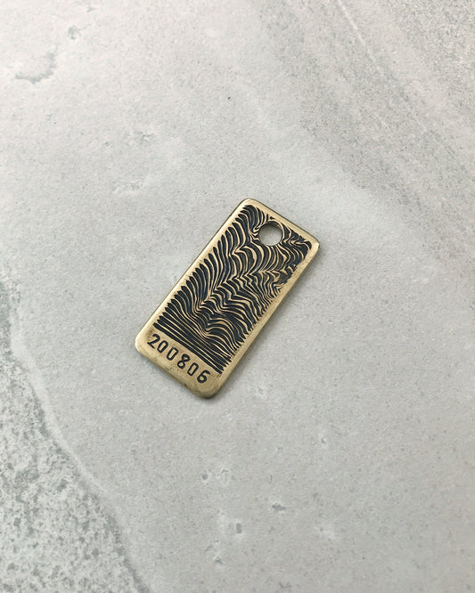 200806 - Hand Engraved Brass