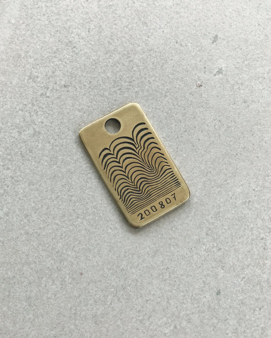 200807 - Hand Engraved Brass