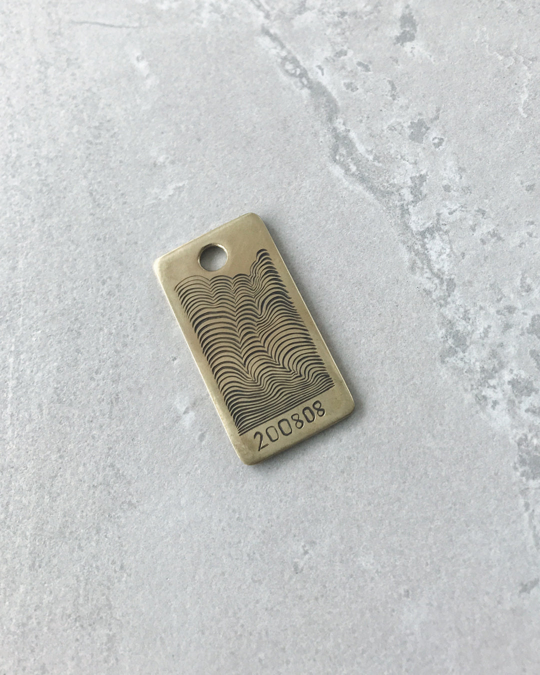 200808 - Hand Engraved Brass