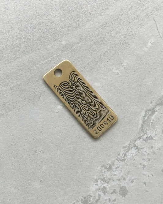 200810 - Hand Engraved Brass