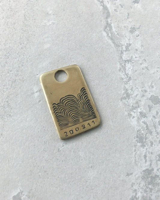 200811 - Hand Engraved Brass