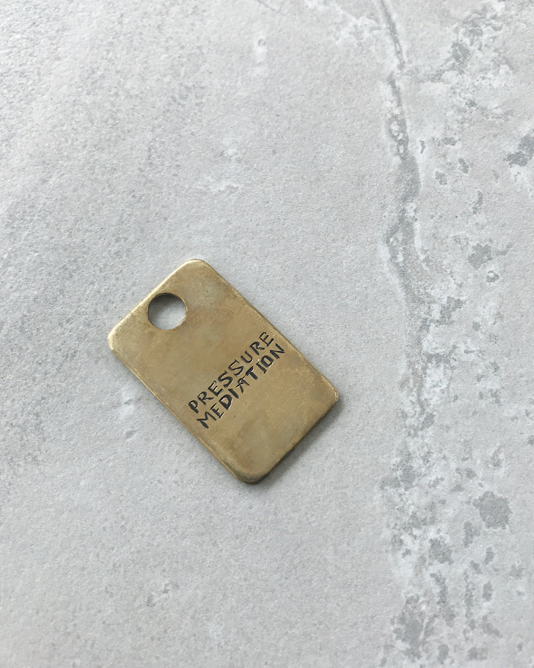 200811 - Hand Engraved Brass